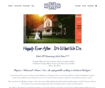 Stonegatemanorevents.com(One of the Most Unique Lake Michigan Wedding Venues) Screenshot