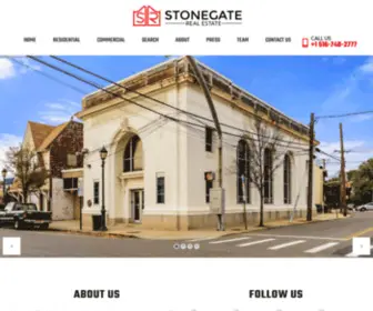 Stonegatere.com(Stonegate Real Estate) Screenshot