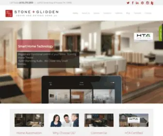 Stoneglidden.com(Home & Commercial Automation) Screenshot