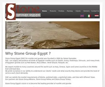 Stonegroupegypt.com(Stone Group Egypt (SGE)) Screenshot