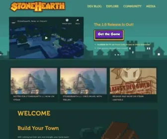 Stonehearth.net(Stonehearth Discourse) Screenshot