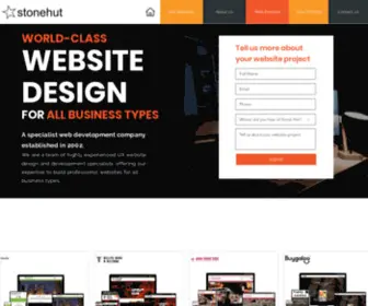 Stonehutdesigns.co.za(Website Design & Development) Screenshot