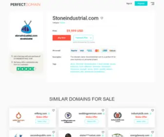 Stoneindustrial.com(Stoneindustrial) Screenshot