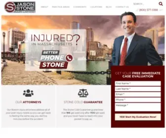 Stoneinjurylawyers.com(Boston Personal Injury Lawyer) Screenshot