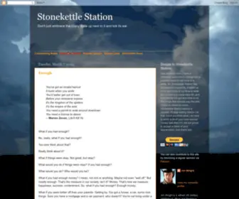 Stonekettle.com(Stonekettle Station) Screenshot