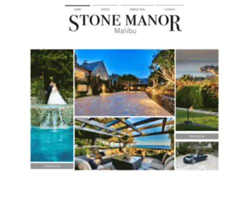 Stonemanorestate.com(Stone Manor Estate & Gardens) Screenshot