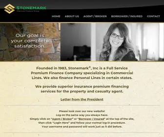 Stonemarkinc.com(Full service premium financing company specializes in commercial and personal lines. Stonemark Inc) Screenshot