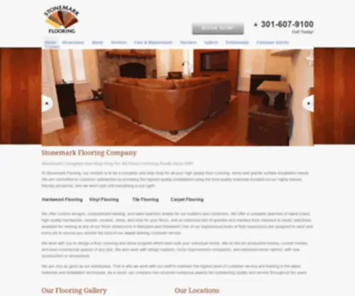 Stonemarktile.com(Stonemark Flooring) Screenshot