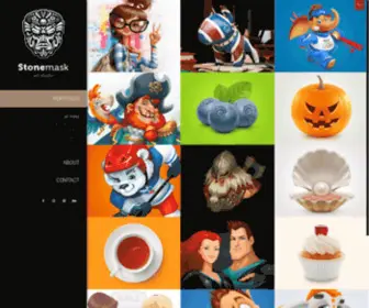 Stonemask.com(Art Studio) Screenshot