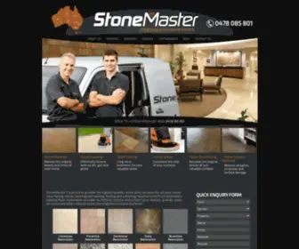 Stonemaster.com.au(STONE POLISHING & SEALING SYDNEY) Screenshot