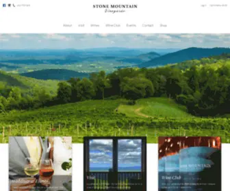 Stonemountainvineyards.com(Stonemountainvineyards) Screenshot