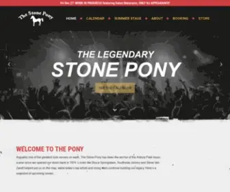 Stoneponyonline.com(The Stone Pony) Screenshot