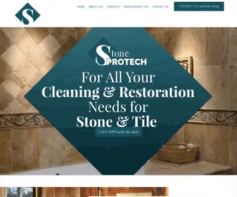 Stoneprotech.com(Tile And Grout Cleaning San Jose) Screenshot