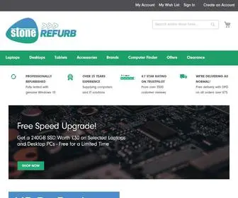 Stonerefurb.co.uk(Refurbished Desktop PCs and Laptops from Stone Refurb) Screenshot