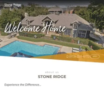 Stoneridgeaptsdallas.com(Stone Ridge) Screenshot