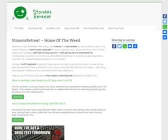 Stonersretreat.com(Home Of The Weed) Screenshot