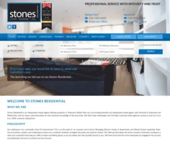 Stonesresidential.co.uk(Stanmore Estate Agents) Screenshot