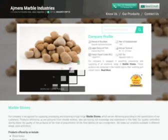 Stonestories.co.in(Ajmera Marble Industries) Screenshot