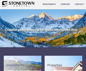 Stonetowncapital.com(Stonetown Capital) Screenshot
