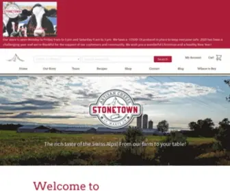 Stonetowncheese.com(Stonetown Artisan Cheese) Screenshot