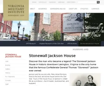 Stonewalljackson.org(Stonewalljackson) Screenshot