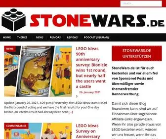 Stonewars.net(LEGO News) Screenshot