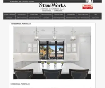 Stoneworksmarblegranite.com(Granite countertops miami) Screenshot