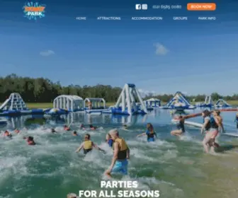 Stoneyaquapark.com.au(Stoney Park) Screenshot