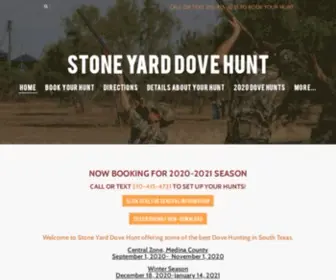 Stoneyarddovehunt.com(Stoneyarddovehunt) Screenshot