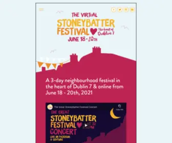 Stoneybatterfestival.ie(Stoneybatter Festival) Screenshot