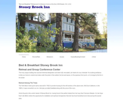 Stoneybrookinn.com(Stoney Brook inn) Screenshot