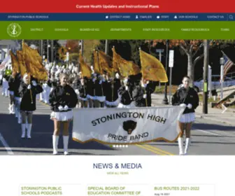 Stoningtonschools.org(Stonington Public Schools) Screenshot