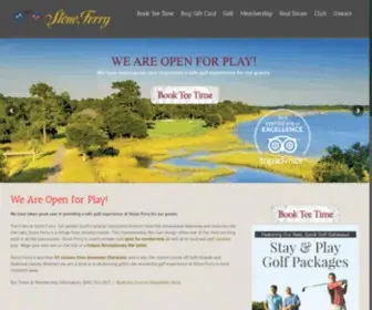 Stonoferrygolf.com(The Links at Stono Ferry) Screenshot