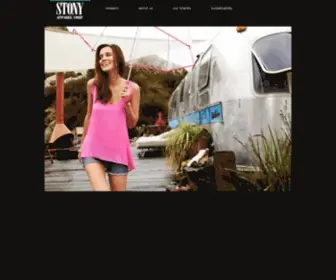 Stonyapparel.com(Stony Apparel Corp) Screenshot