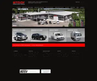 Stoof-International.de(Armoured Vehicles and Limousines) Screenshot