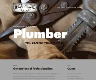 Stoopsplumbing.com(Stoops Plumbing Inc) Screenshot