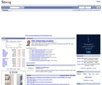 Stooq.com(Dane do metastocka) Screenshot