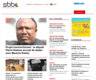 Stopblablacam.com(L'actualité politique et sociale du Cameroun) Screenshot