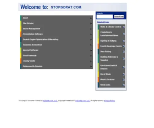 Stopborat.com(Stopborat) Screenshot