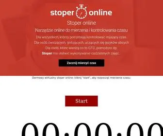 Stoper-Online.pl(Stoper online) Screenshot
