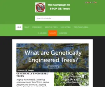 Stopgetrees.org(Stop GE Trees) Screenshot