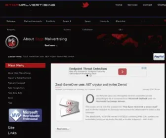 Stopmalvertising.com(Stop Malvertising) Screenshot