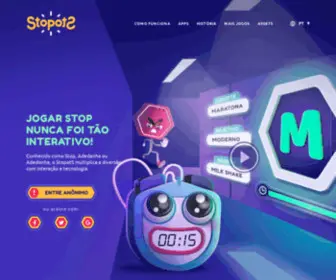 Stopots.com.br(Jogo de stop (adedanha ou adedonha) online) Screenshot