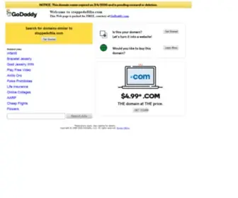 Stoppedofilia.com(The premium domain name) Screenshot