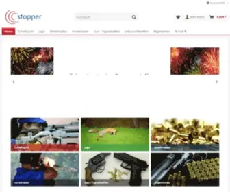 Stopper.de(Stopper Schießsportausrüstungen GmbH & Co) Screenshot