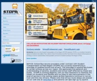 Stopr.ca(Student Transportation of Peel Region) Screenshot