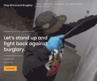 Stoprichmondburglary.org(Stop Richmond Burglary) Screenshot