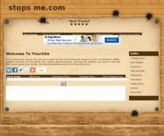 Stopsme.com(Proxy) Screenshot