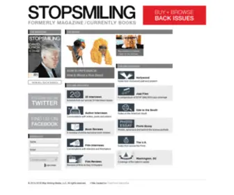 Stopsmilingonline.com(Stop Smiling Magazine) Screenshot