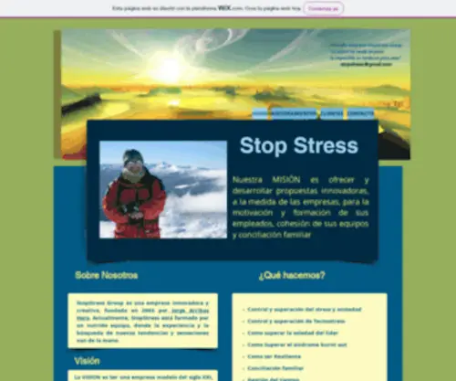 Stopstressgroup.eu(Formación) Screenshot
